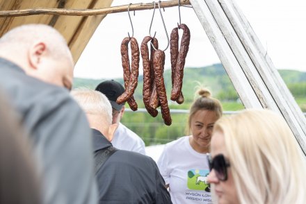 Wiślański Wygón Łowiec - stoiska z produktami regionalnymi